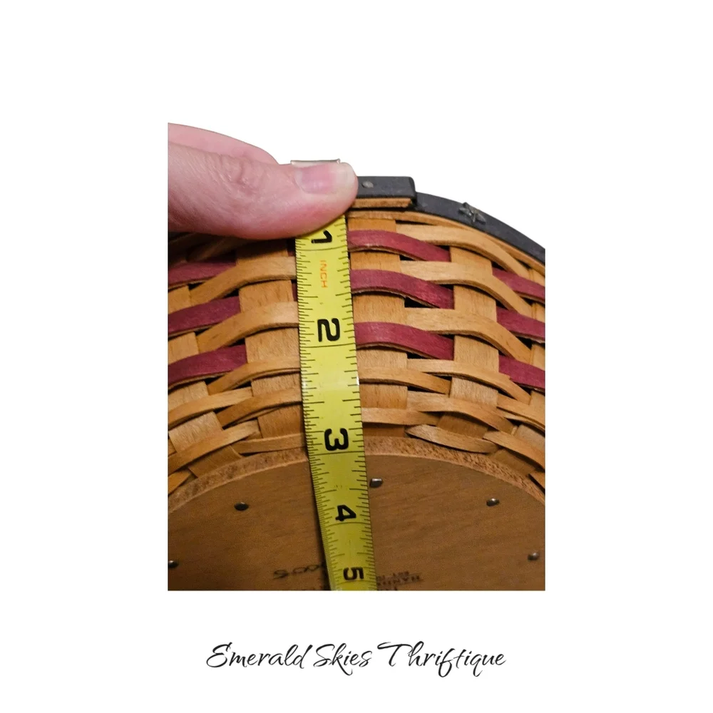 Longaberger‎ 2005 Inaugural Basket with Lid, Liner & Protector.
